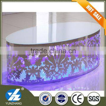 latest design LED light wedding table