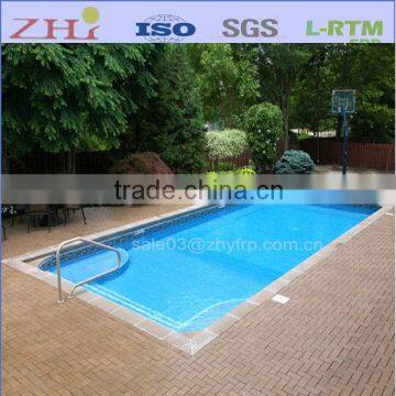 2016 NEW Rectangle Inground FRP Fiberglass Swimming Pool Quality Choice Most Popular photo-2