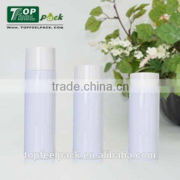 120cc Plastic PET Cylinder Bottle With Screw Cap , PET Plastic Vitamin Capsules Bottle