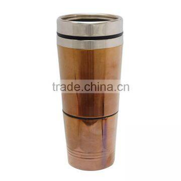 Stainless Steel Double Wall 16oz Travel Mugs With Handle and Cup Part