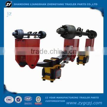 China Trailer Truck Tri Axle Mechanical Suspension