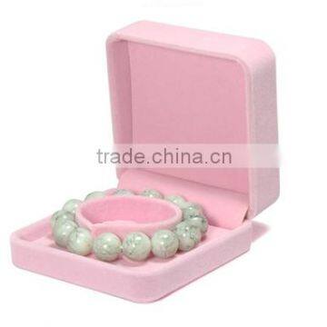 AN40 ANPHY Elegant Flip Single Bracelet Jewelry Gift Box Holder Display Stock Pink 9*9*4 100g