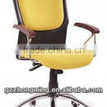 Modern Design Fabric And Wooden Armrest Office Chair Office Furniture BY-347