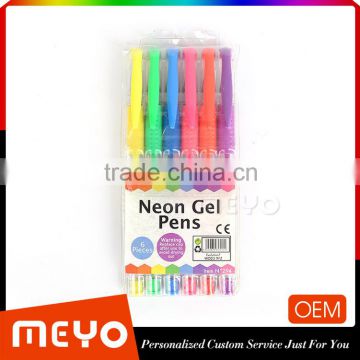 Colorful oil gel pen rubber color changing mark pen