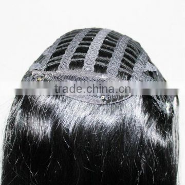 niceremyhair hot beauty top quality virgin human hair clip in half wig