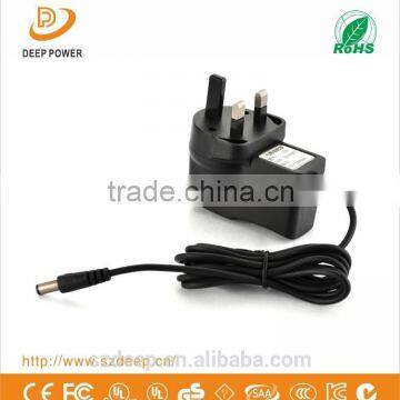 12v 1a 12w ac dc power adapter, wall mount power adapter,