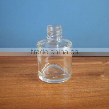 5ml round clear nail polish glass bottle