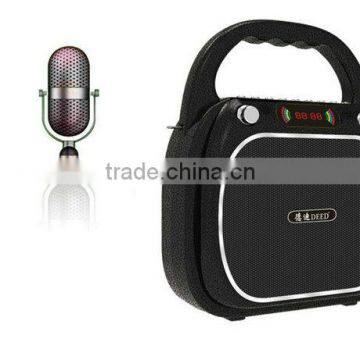 D-B103 7-color LED Lights Fashion Held Portable Outdoor Bluetooth Speaker Super Bass Portable Wireless Speakers With USB/TF/AUX photo-4