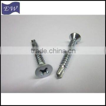 Good Quality!DIN7504-P, Recessed Flat Head Self Drilling Screws