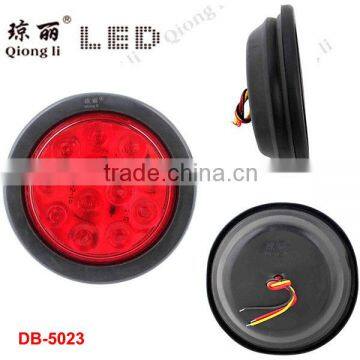 12V/24V universal 4" round LED stop/turn/indicate rear lamp