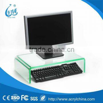 2015 custom acrylic computer display stand,U style display rack