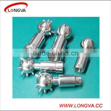 sanitary 304 stainless steel female threaded tank rotary cleaning ball