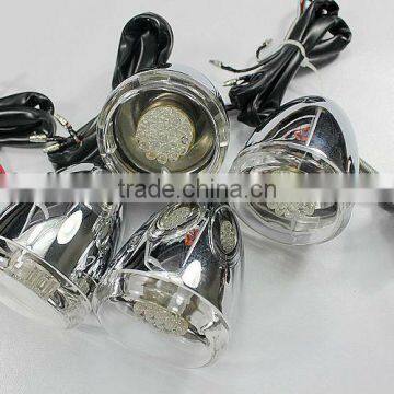 LED Turn Signals for Harley Davidson Softail with 41mm legs