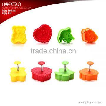 Newfangled Colorful 6 Pcs Plastic Cookie Cutter Set Supplier's Choice photo-3