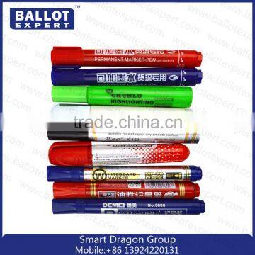 Indelible ink marker pen&Multi color ink pens Hot sale