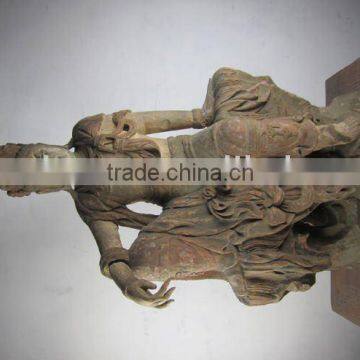 chinese antique wooden buddha