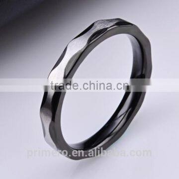 316L Stainless Steel Black Fine Jewelry Rings For Men Wedding Jewelry photo-5