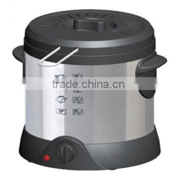 Popular manual control thermostat pressure deep fryer machine