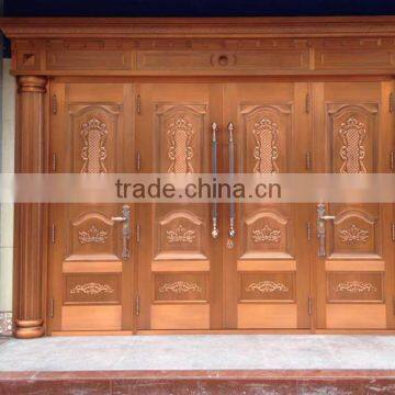 Luxury Main Door Entrance Gate COPPER DOOR Brass Door, Extra Security & Stylish Pattern photo-3