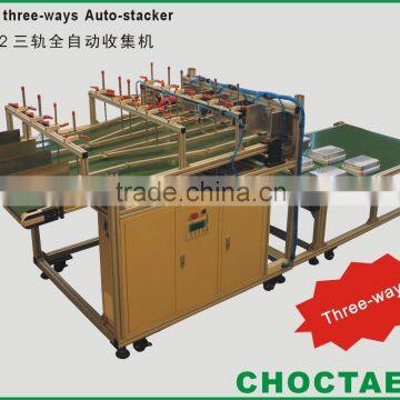 full-automatically aluminium foil stacker(muti-ways)