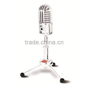 Desktop USB Microphone With Headphone Monitoring, Desktop Microphone, Computer Microphone
