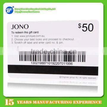 Full Color Printed Pvc Hi-Co CR80 Magnetic Stripe Card photo-6
