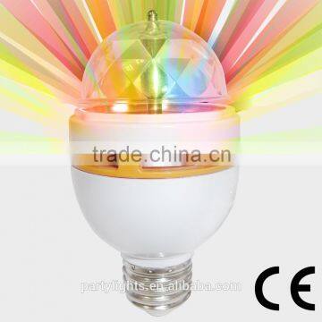 Outdoor Christmas Mini Party Disco Ball Lights RGB Led Full Color Rotating Lamp photo-3