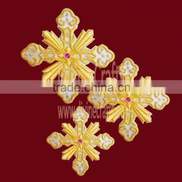 Elegant Embroidered Cross