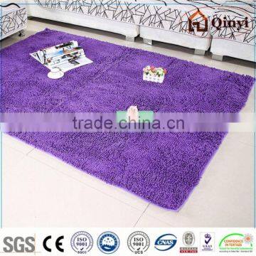 Large colorful cheap polyester home decorative shaggy rug