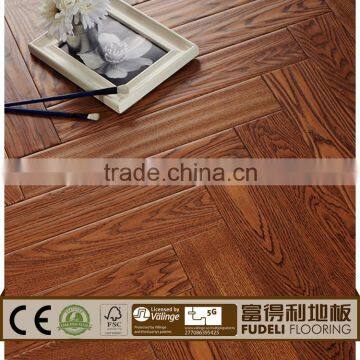 Hot Sale Quality T&G Natural Color Smooth Solid Oak cheap parquet waterproof kempas engineered hardwood flooring