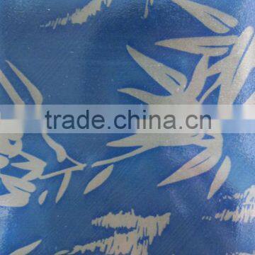 Embossed plastic PVC film C2911