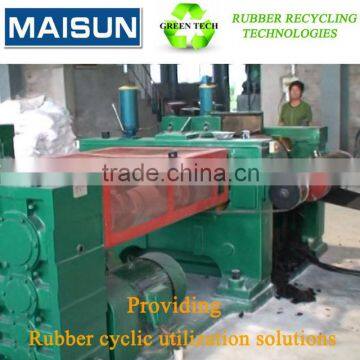 rubber refining mill; reclaim rubber machinery