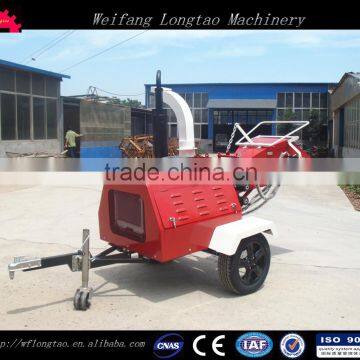 40hp automatic hydraulic systerm diesel engine wood chipper/wood cutting machine