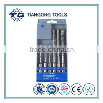 TG Tools Normal Tip,Slot Tip SDS Hammer Drill Bit Set