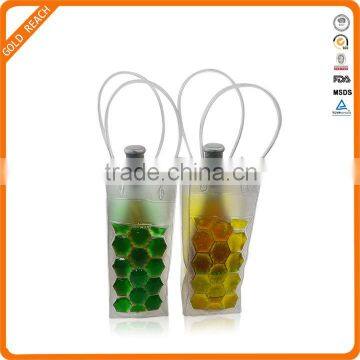 Ice Chiller Freezable Carrier for Wine Bottle