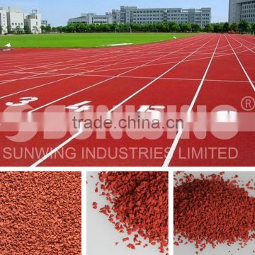 SUNWING low prices epdm rubber granules for flooring surface