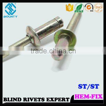 HIGH QUALITY HOT SELLING FACTORY HIGH SHEAR STRENGTH HEM-LOCK POP RIVETS FOR WAREHOUSE RACKING photo-2