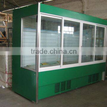 Commercial display cabinet for beverage, dairy and fruit