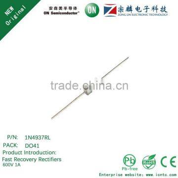 Genuine original 1N4937RL DO41 Fast Recovery Rectifiers 1A 600V
