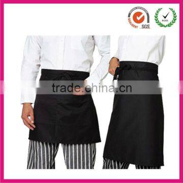 MX biank black 2-tool pocket bistro waist apron (factory)