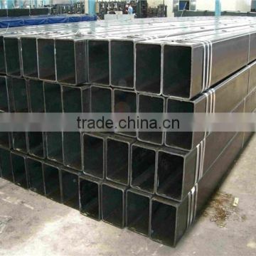 High quality discount black steel rectangle tube