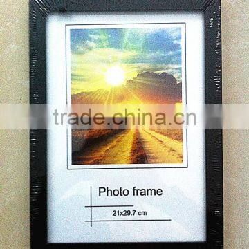 cheap wholesale bulk black photo picture frame 5X7 6X8 8X10 A4