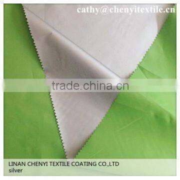 High Quality 100% Polyester Silver Coated Fabric photo-6
