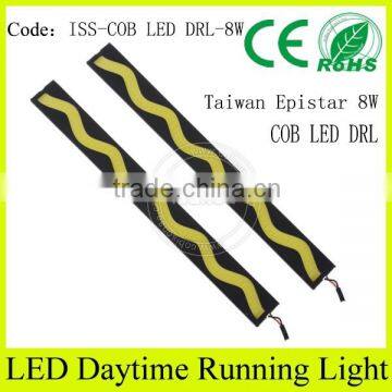 Best selling car products led cob daytime running light slim 6000 power light for honda city