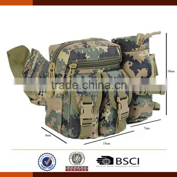 Tactical Waist Bags Fanny Pack with Water Bottle Pouch