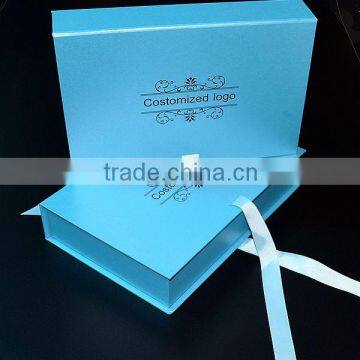 Custom Logo Printed Lovely Wedding Dress Favor Box Company photo-4