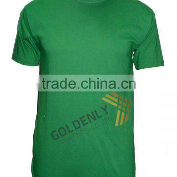 2016 promotion comfortable and hot trend men's solid T-Shirt made in China