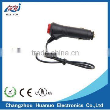 Car cigarette lighter plug led light with switch