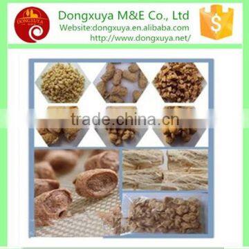 Automatic textured vegetable soy protein chuncks production line