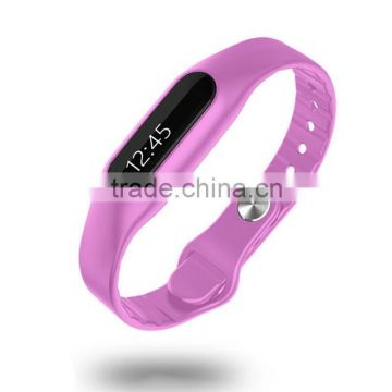 E06 OLED Smart Wrist Band IP67 Bluetooth 4.0 Wearable Bracelet Fitness Activity Tracker Pedometer